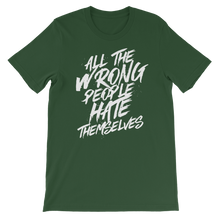Load image into Gallery viewer, All The Wrong People Hate Themselves / Unisex Short-Sleeve T-Shirt