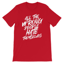Load image into Gallery viewer, All The Wrong People Hate Themselves / Unisex Short-Sleeve T-Shirt