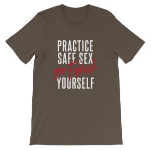 Practice Safe Sex / Unisex Short-Sleeve T-Shirt