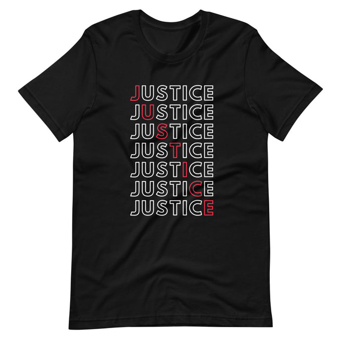 Justice (WHT) / Unisex Short-Sleeve T-Shirt