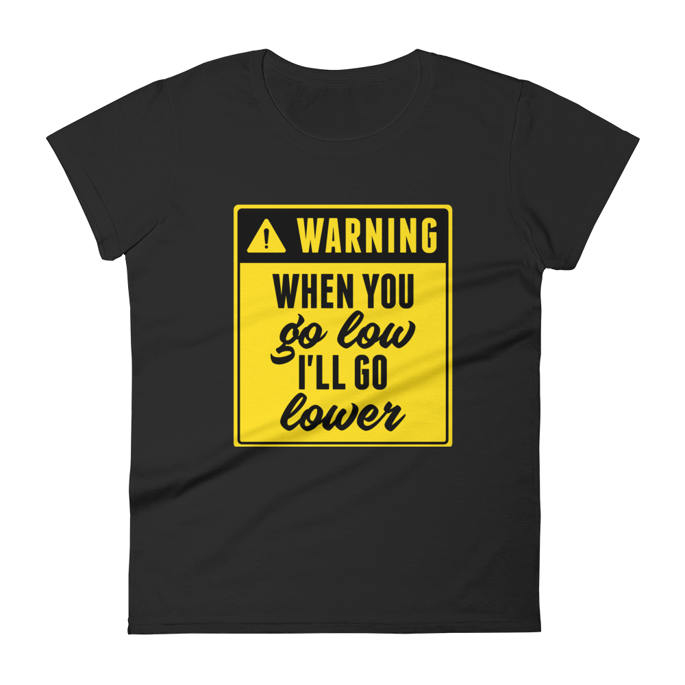 Warning / Women's Short Sleeve T-Shirt