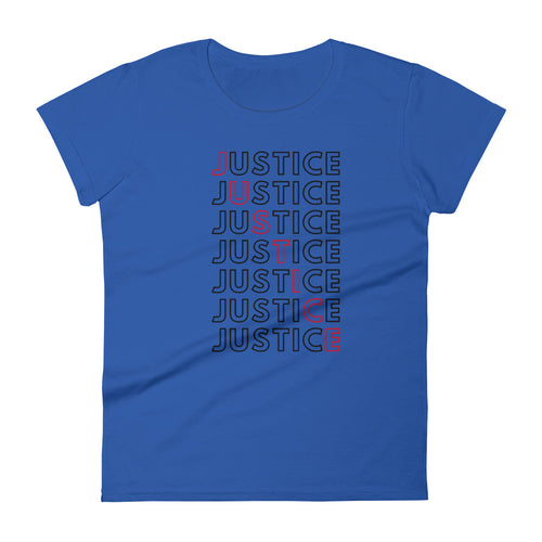 Justice (BLK) / Women's Short Sleeve T-shirt
