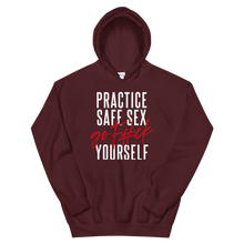 Load image into Gallery viewer, Practice Safe Sex / Unisex Hooded Sweatshirt