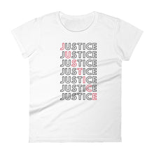 Load image into Gallery viewer, Justice (BLK) / Women&#39;s Short Sleeve T-shirt