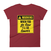 Load image into Gallery viewer, Warning / Women&#39;s Short Sleeve T-Shirt