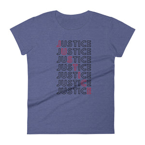 Justice (BLK) / Women's Short Sleeve T-shirt